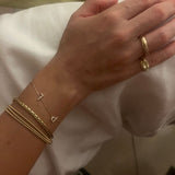 ARMBAND MIT DIAMANT ELEMENTEN