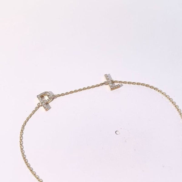 ARMBAND MIT DIAMANT ELEMENTEN