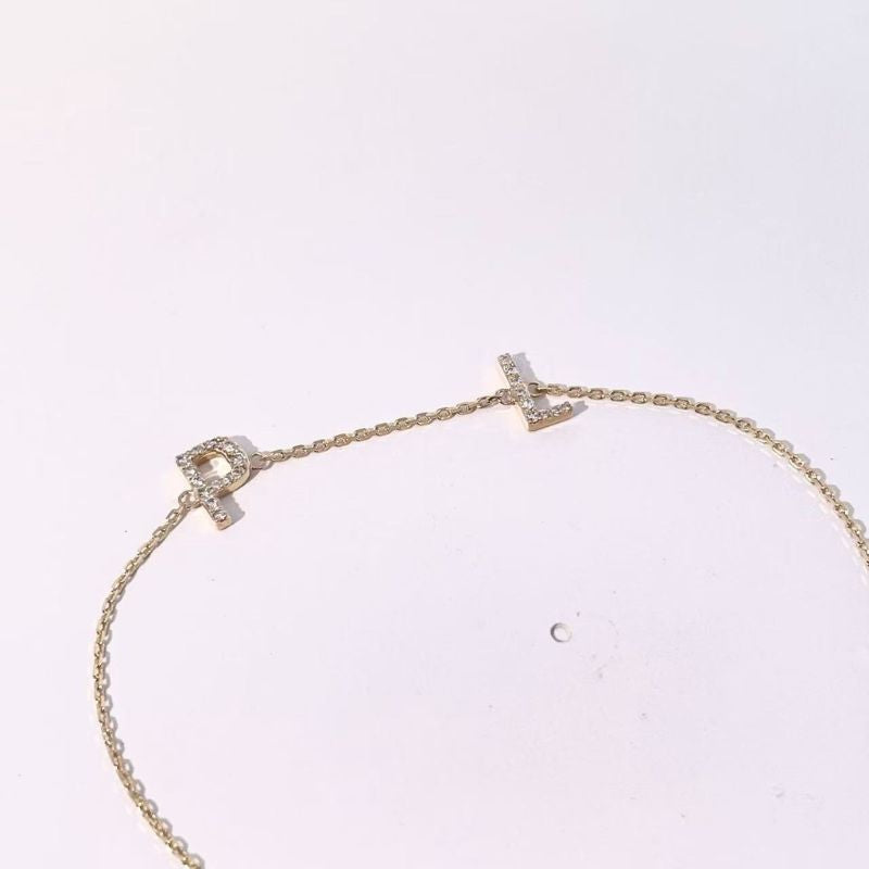 ARMBAND MIT DIAMANT ELEMENTEN