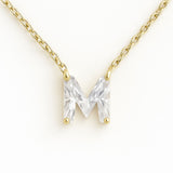 DIAMOND LETTER COLLIER