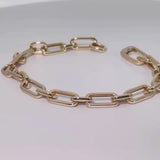 PAPERCLIP PAVÉ BRACELET